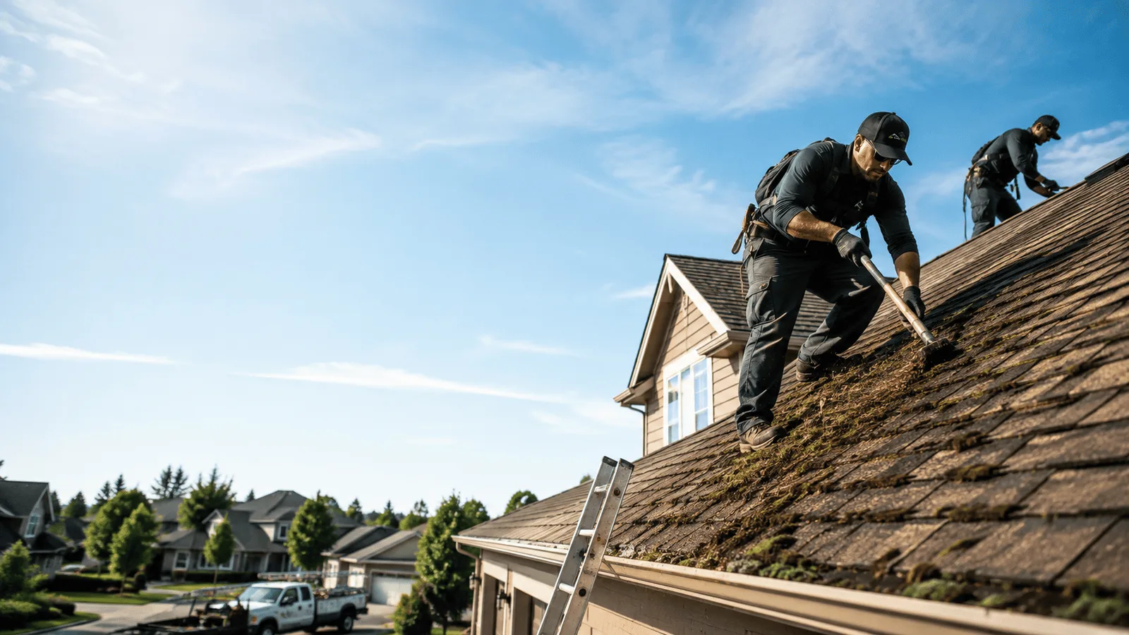 Roof Moss Removal in Albany, CA near me